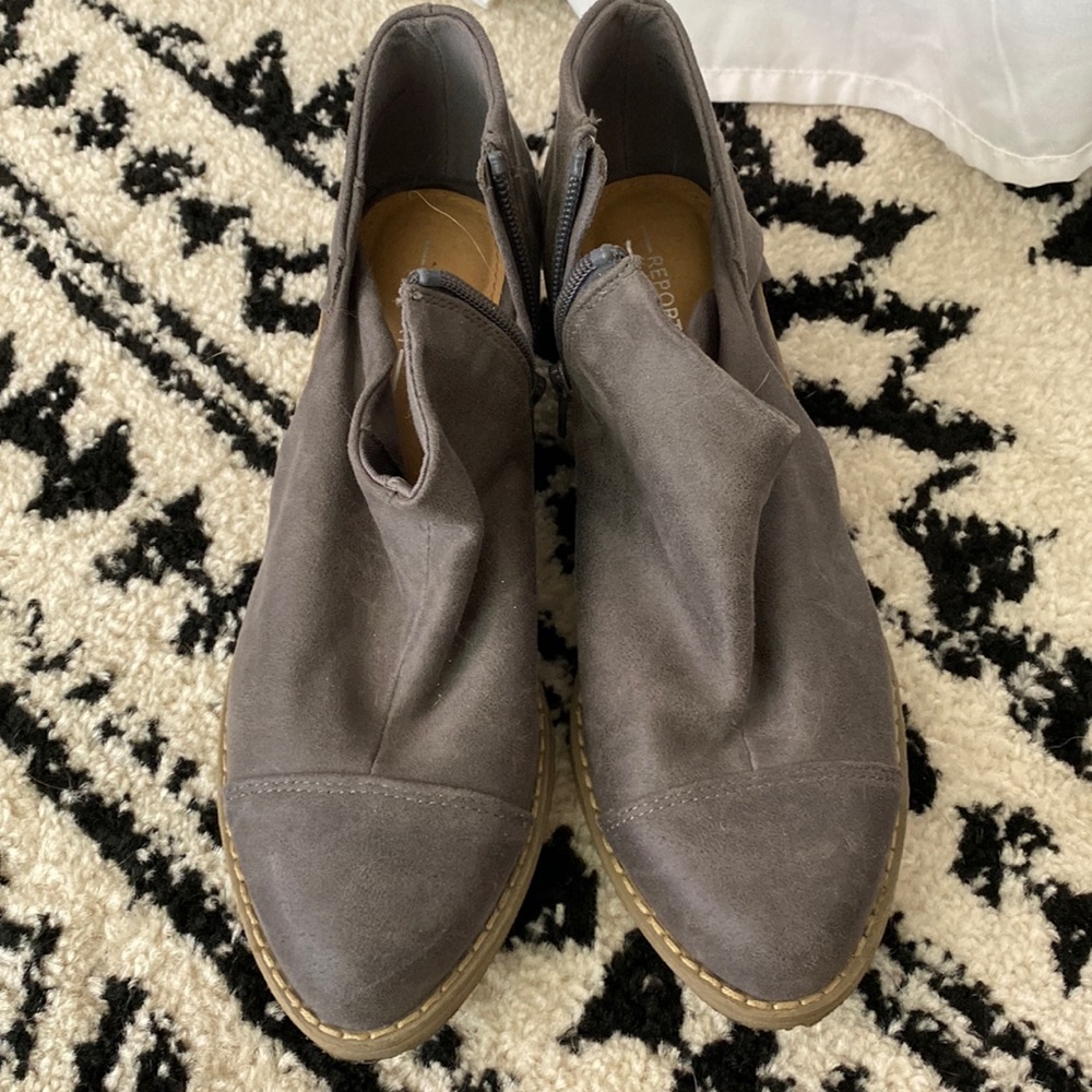 REPORT ankle boots with zipper